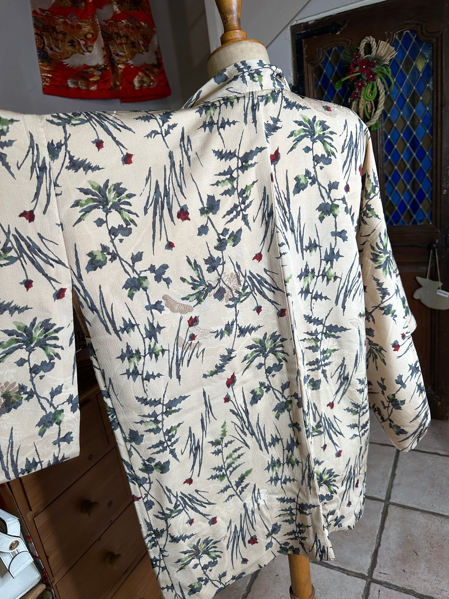 Haori japonais veste de kimono occasion