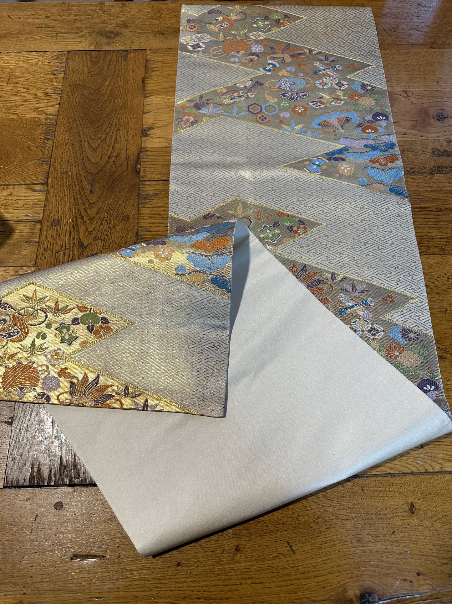 Chemin de table Obi kimono japonais Neuf