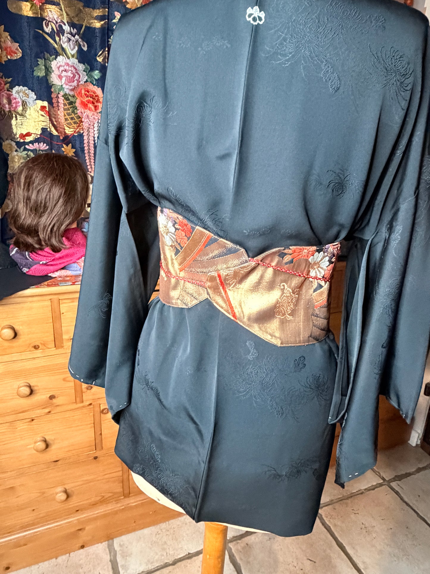 Ceinture Obi kimono japonais en soie