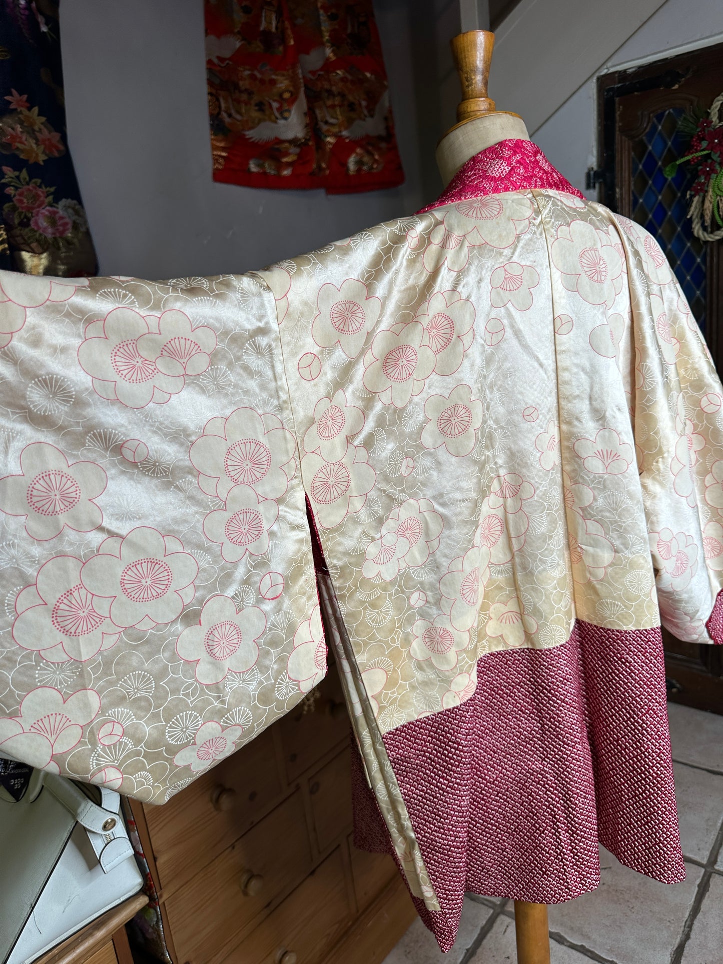 Haori veste de kimono en soie Neuf