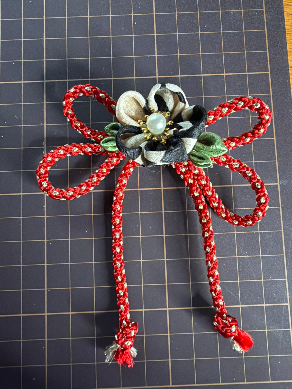 Pince à cheveux Tsumamisaiku japonaise