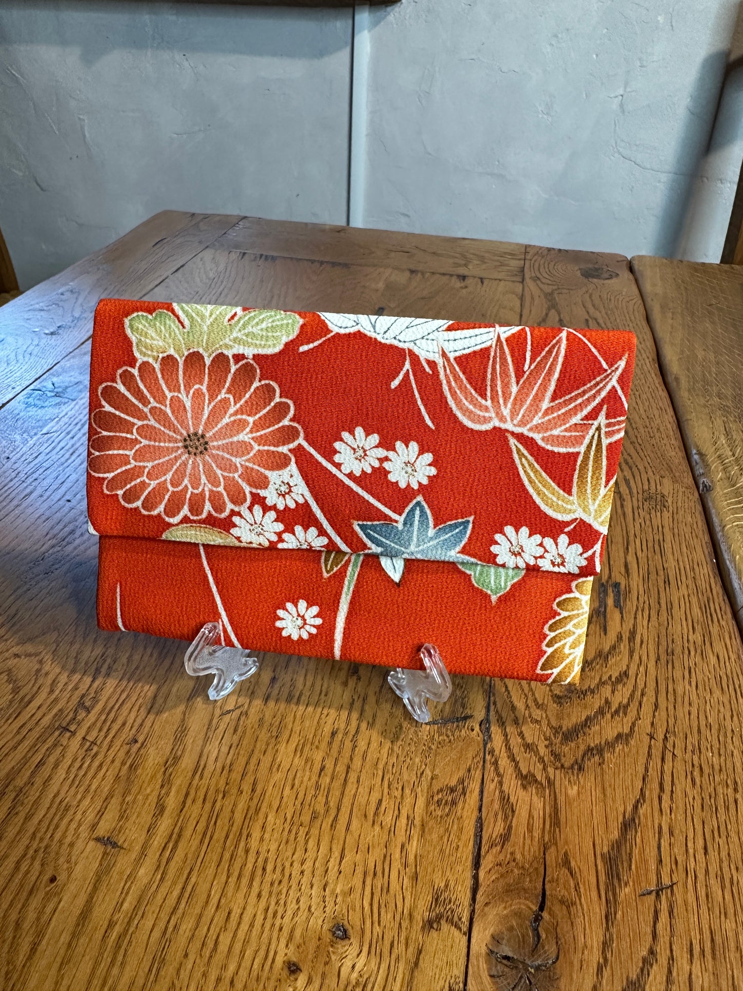 Pochette kimono japonais en soie