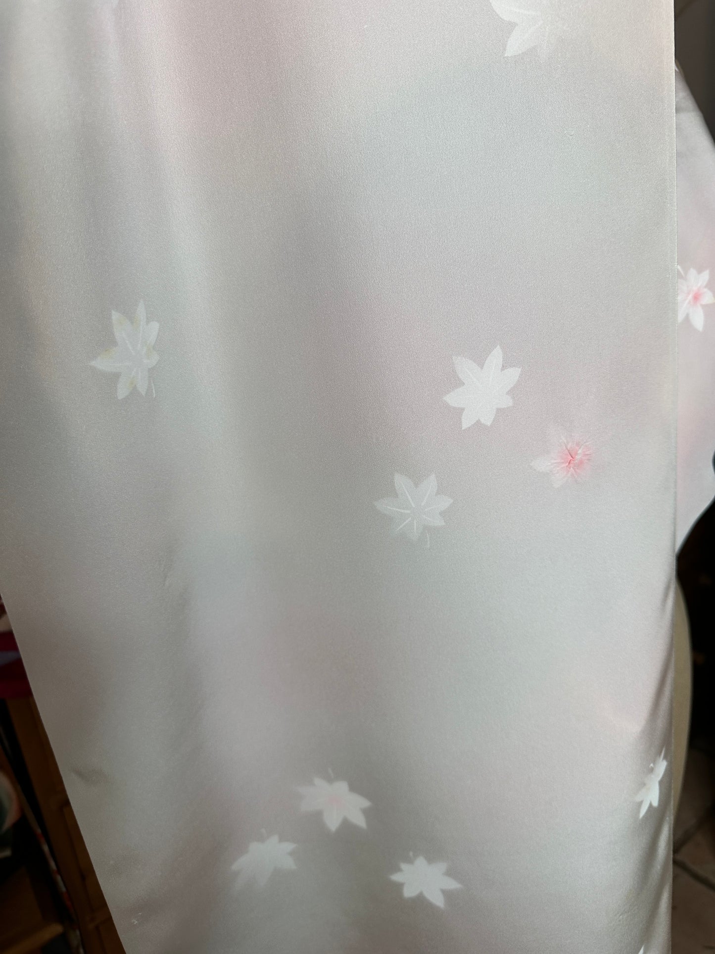 Snood tour de cou foulard kimono japonais en soie Neuf