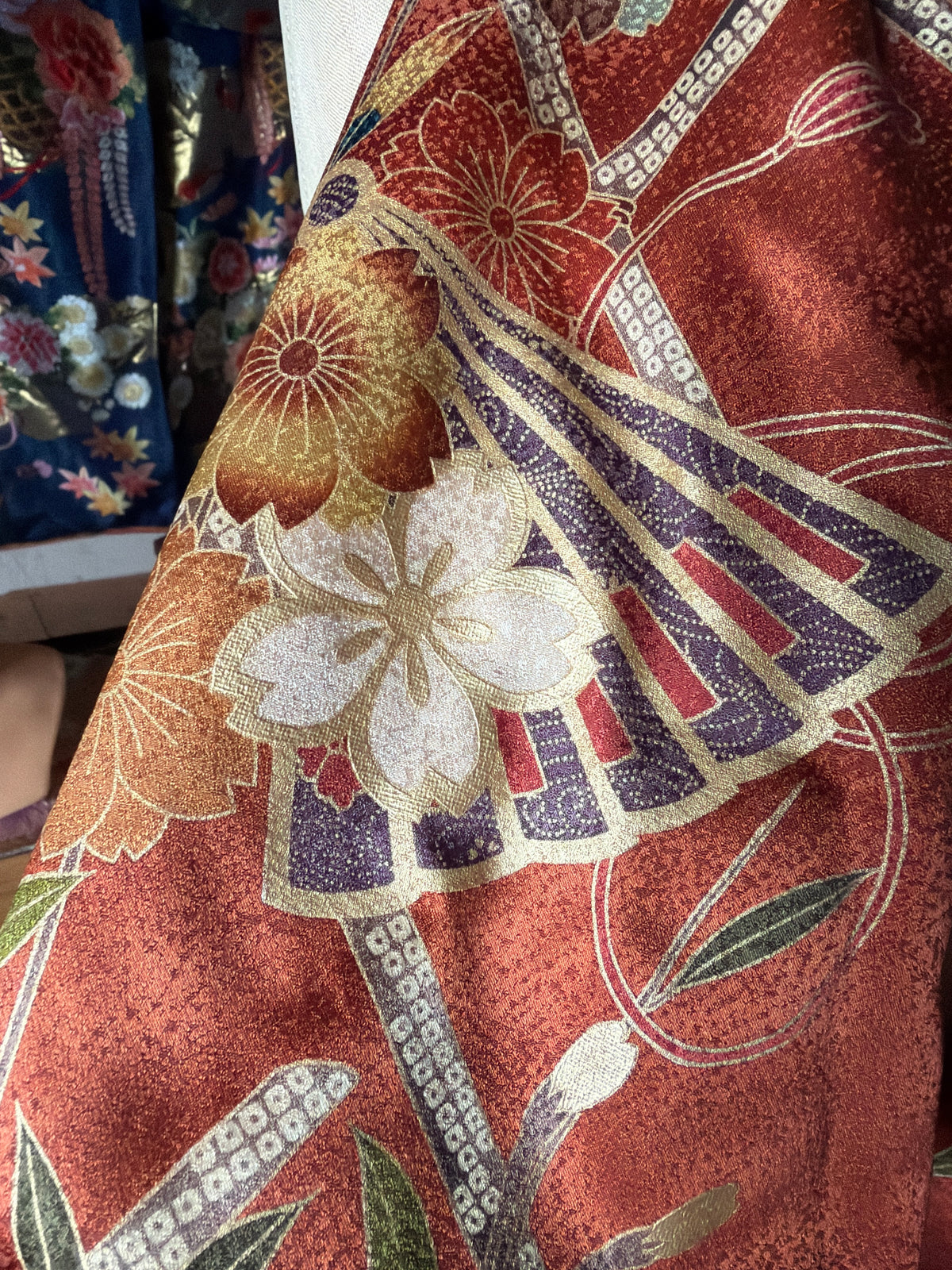 Tour de cou snood kimono japonais furisode Neuf