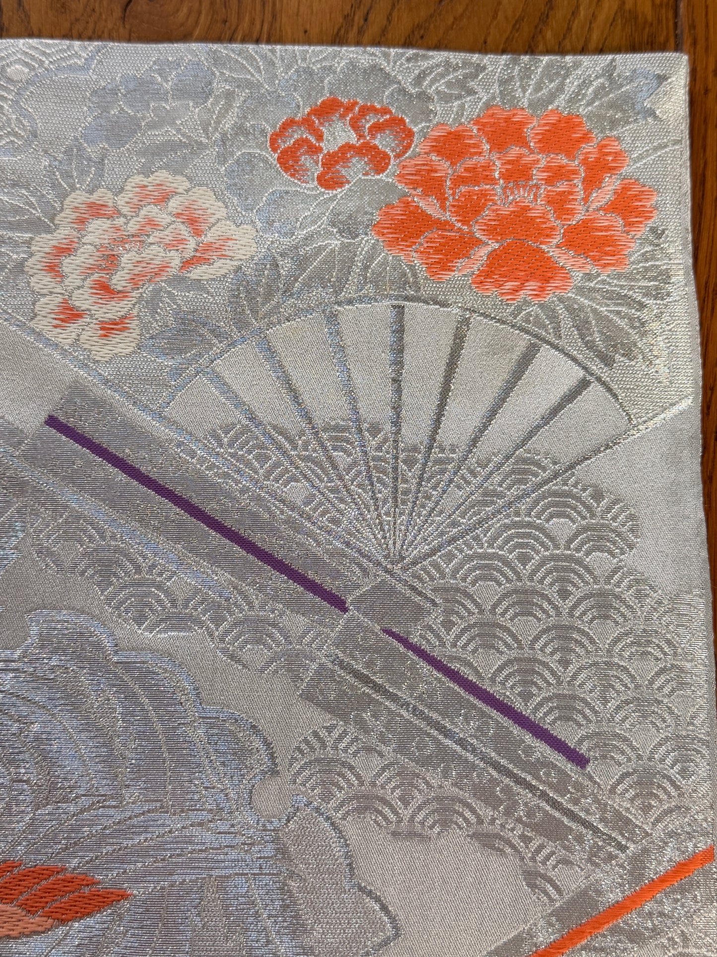 Chemin de table Obi japonais