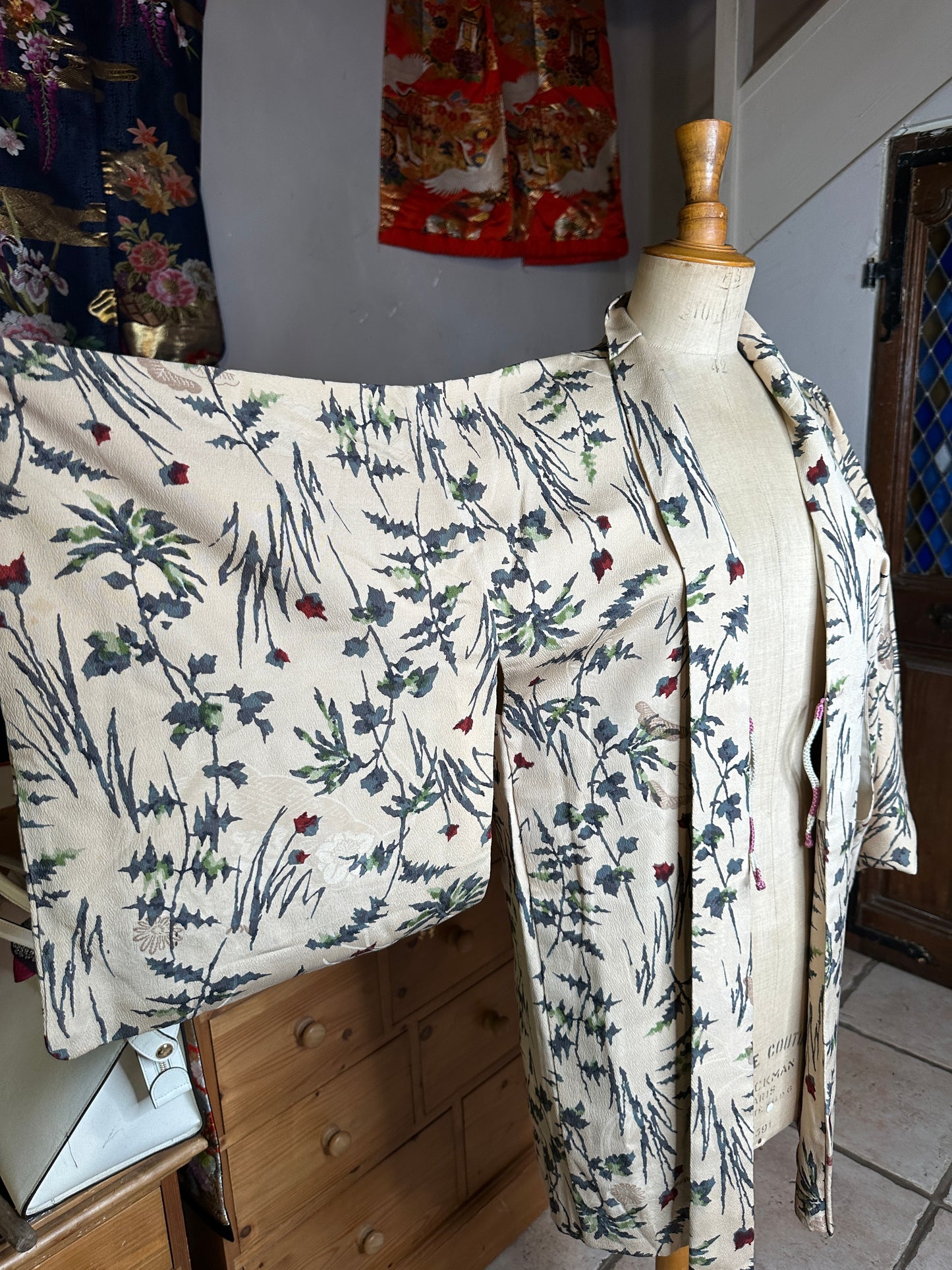 Haori japonais veste de kimono occasion