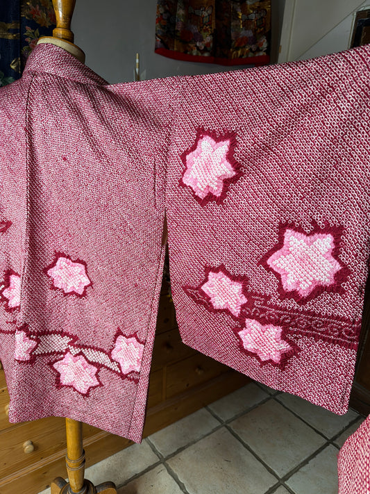 Haori veste de kimono japonais en soie Neuf