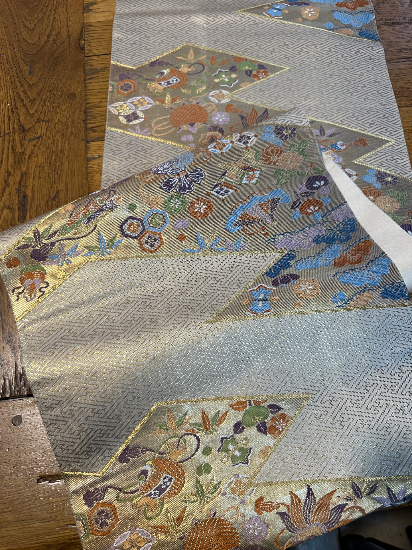 Chemin de table Obi kimono japonais Neuf