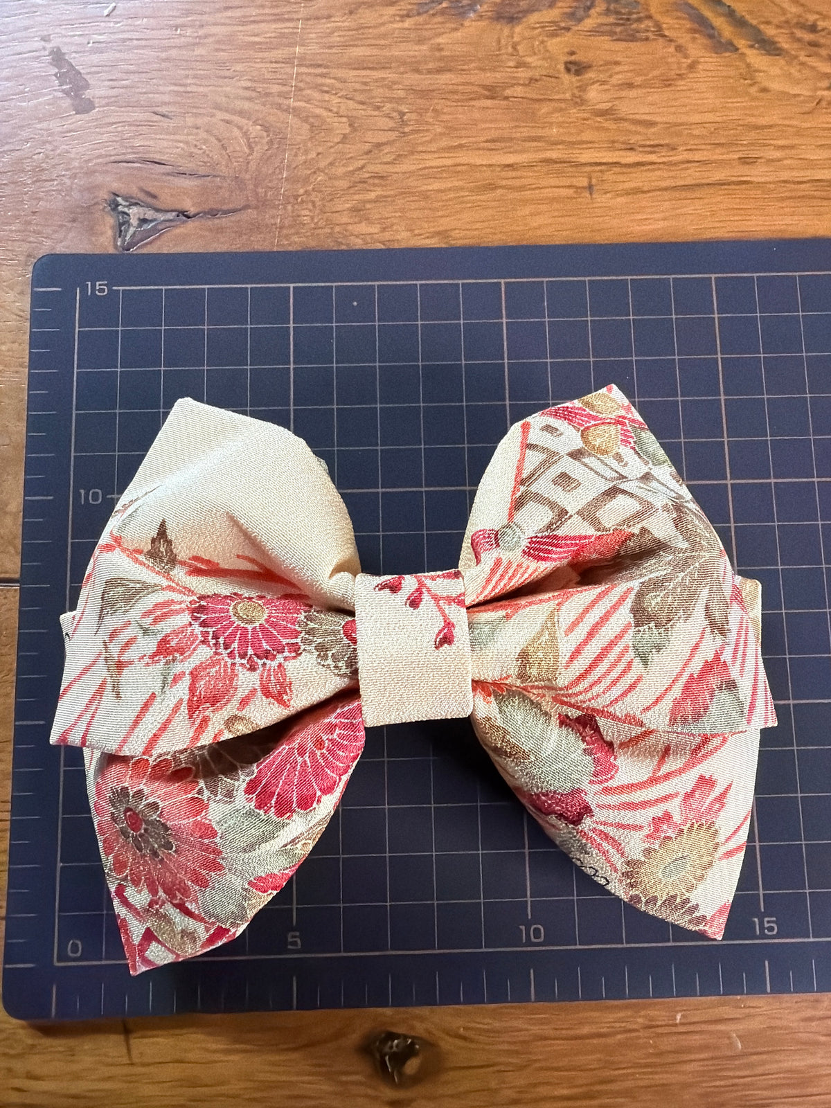 Barette japonaise kimono japonais en soie