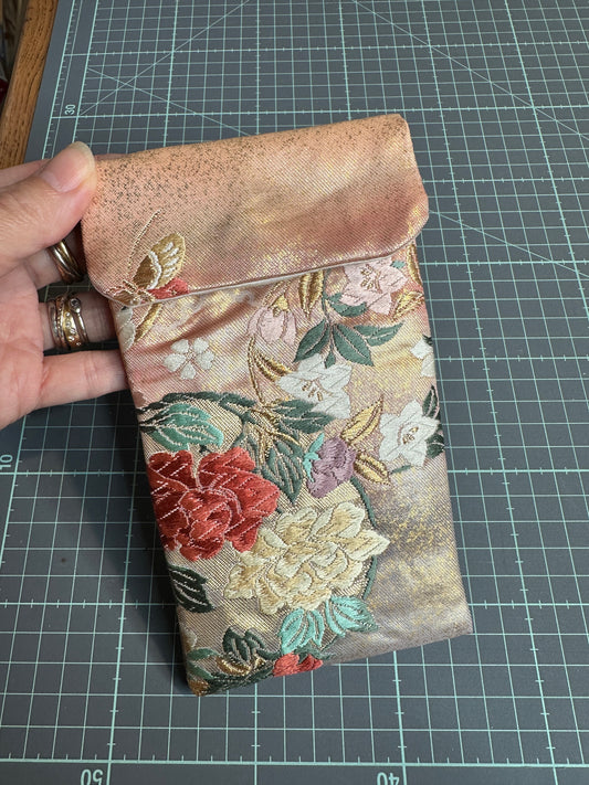 Pochette étui Obi kimono japonais