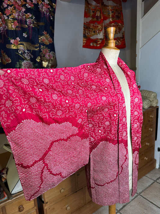 Haori veste de kimono en soie Neuf