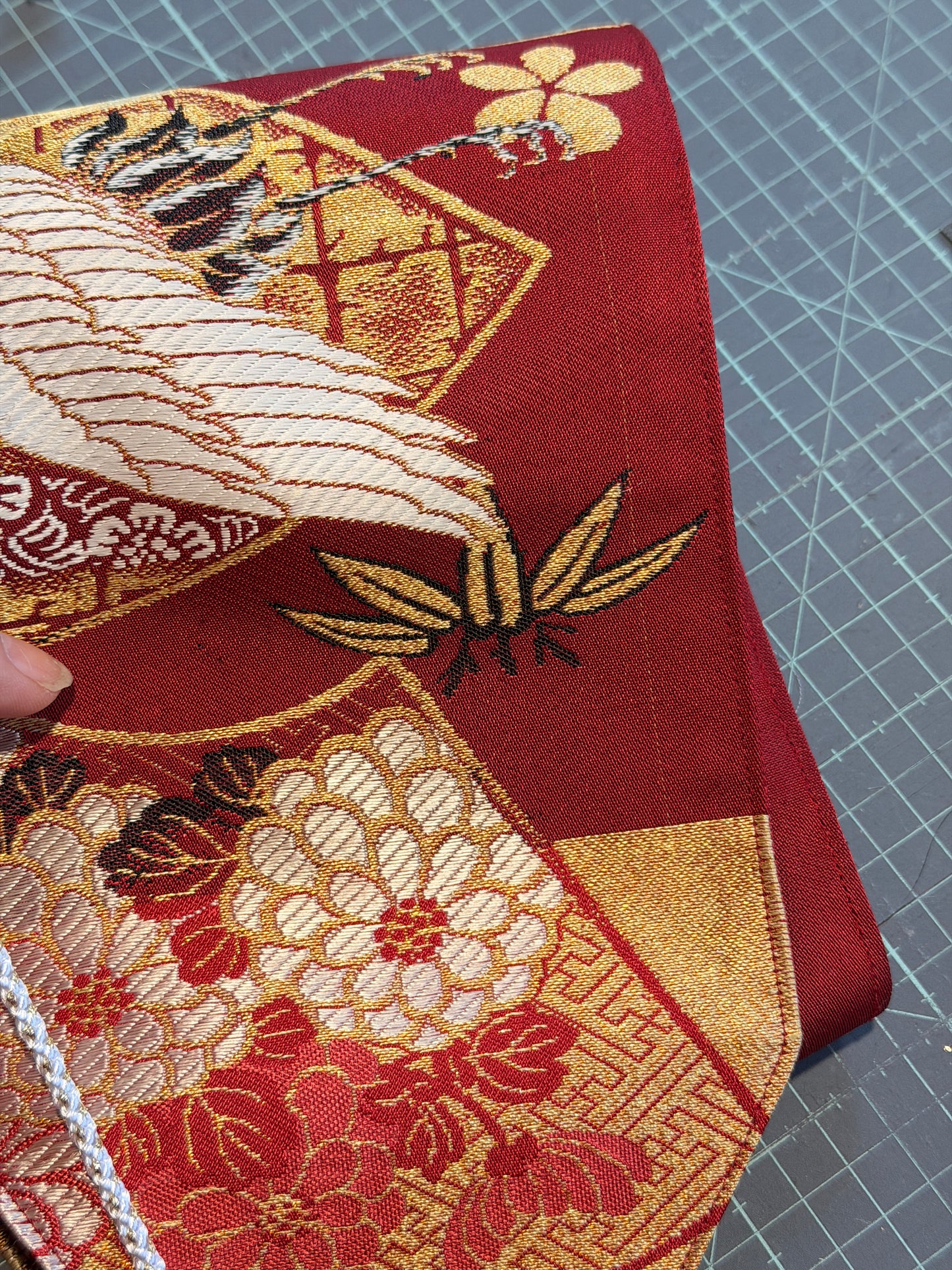 Obi ceinture de kimono japonais avec cordelette