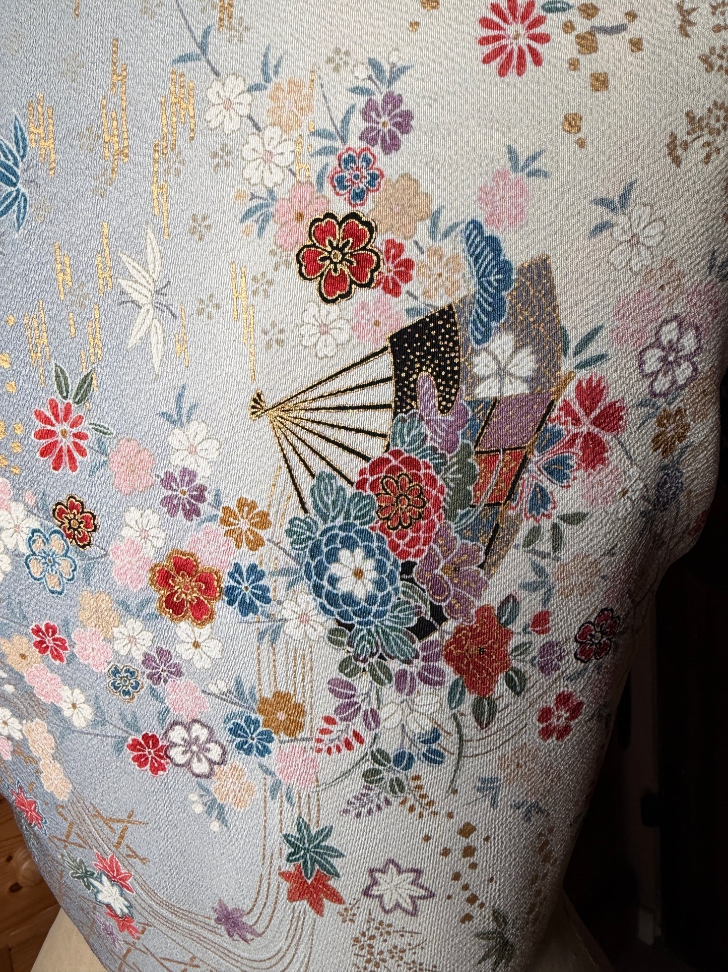 Top court tunique en kimono japonais en soie Neuf