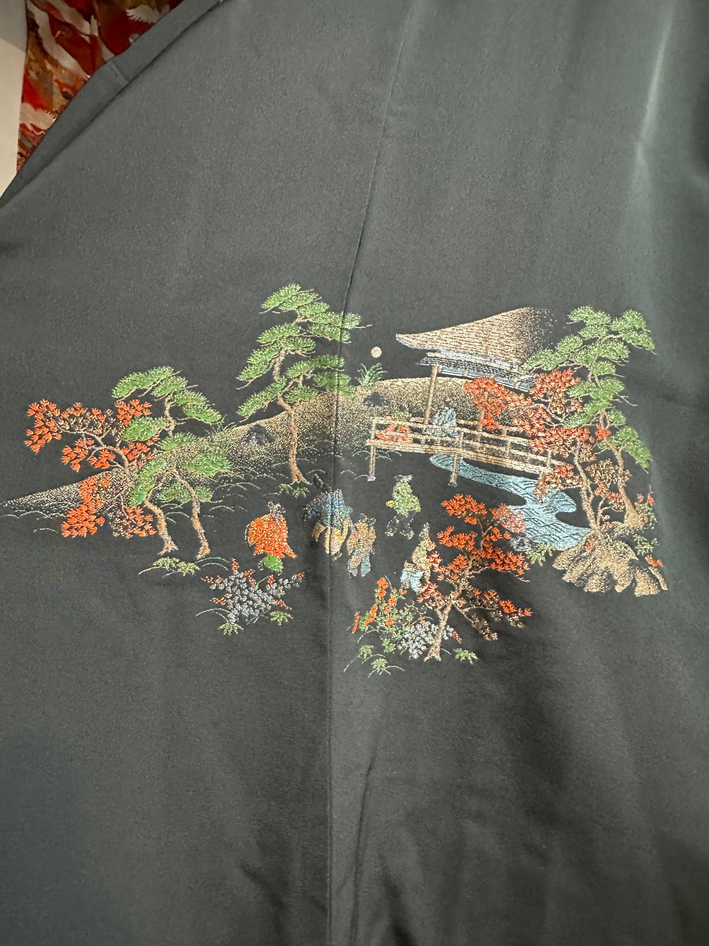 Haori veste de kimono femme en soie Neuf grand taille