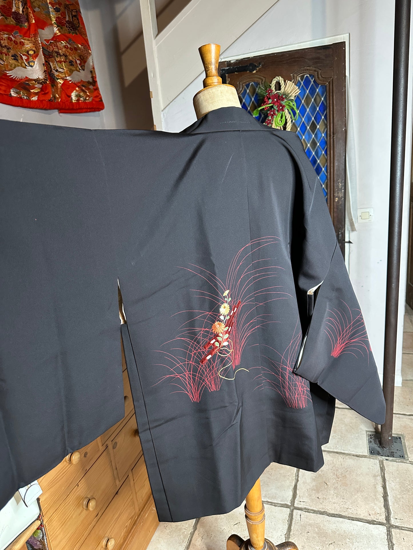 Haori femme veste kimono japonais grande taille Neuf