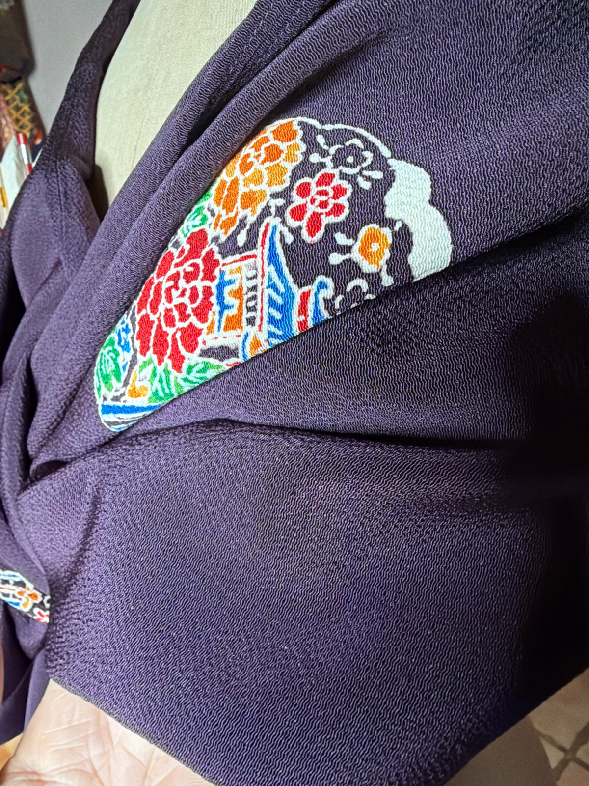 Top tunique 3 en 1 kimono japonais en soie