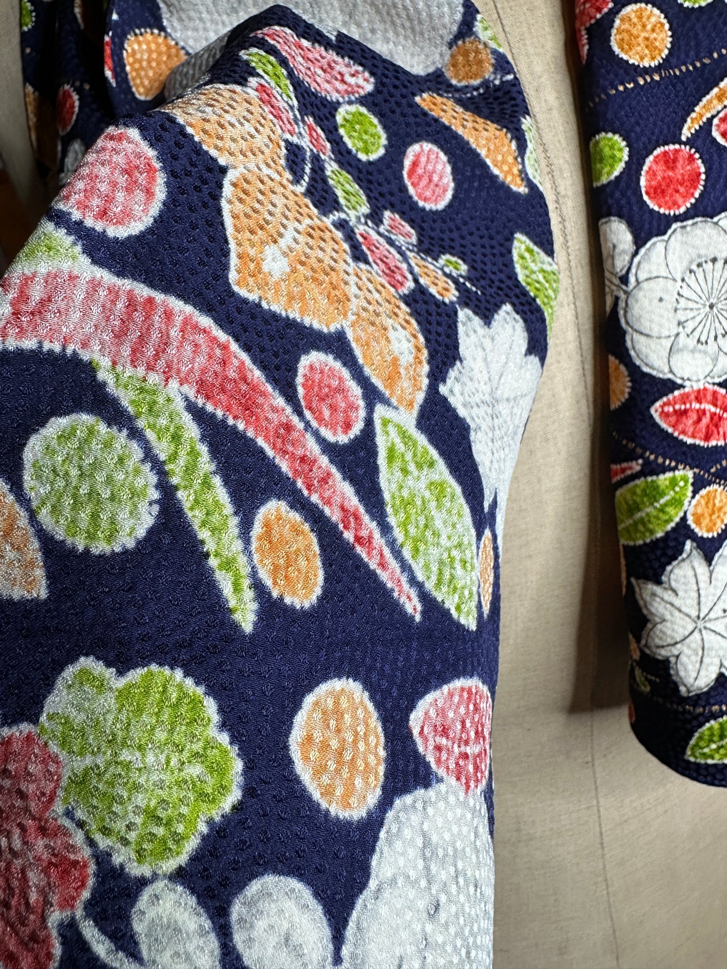 Foulard kimono japonais en soie