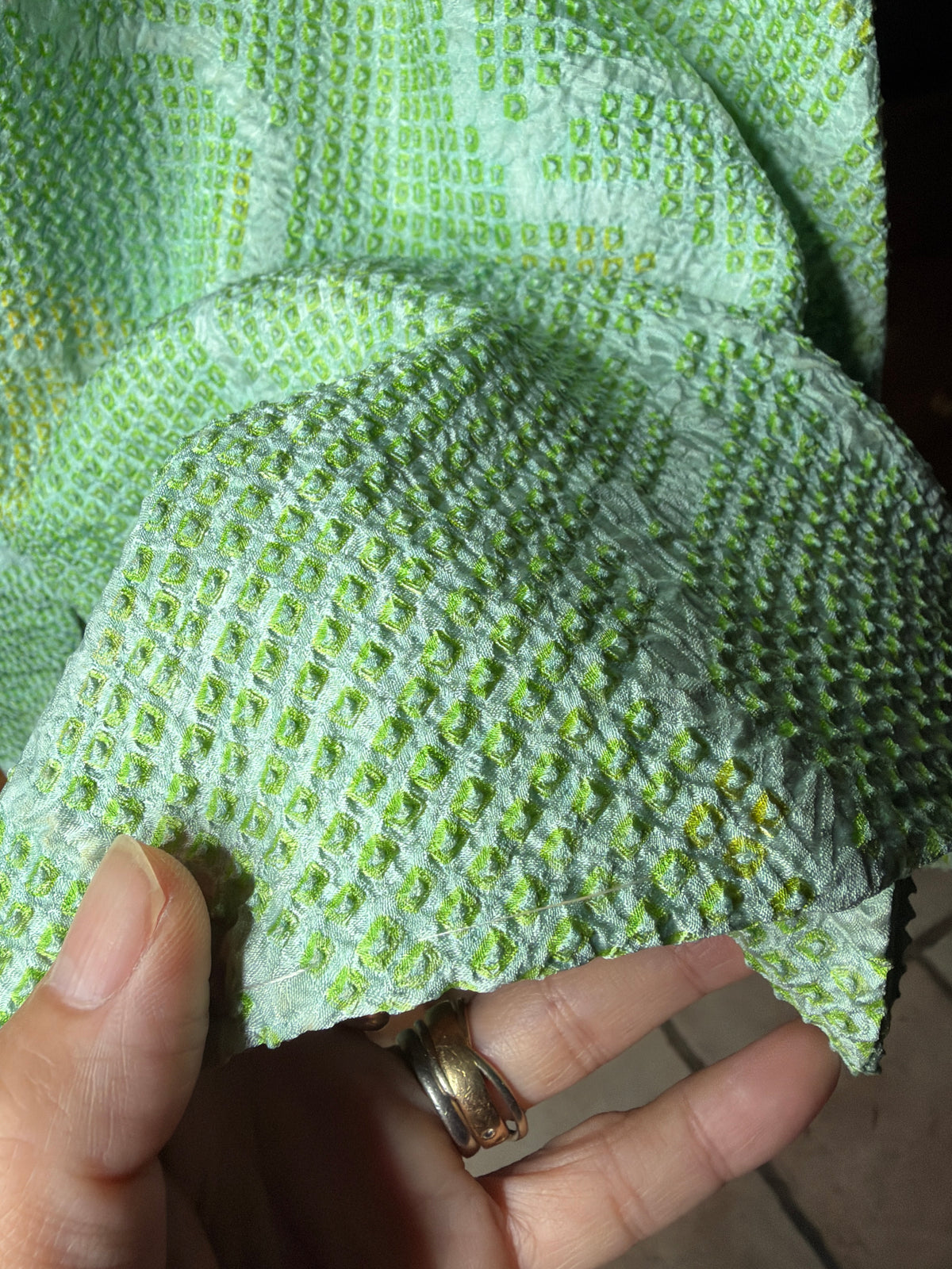 Haori veste de kimono japonais en soie Shibori Neuf