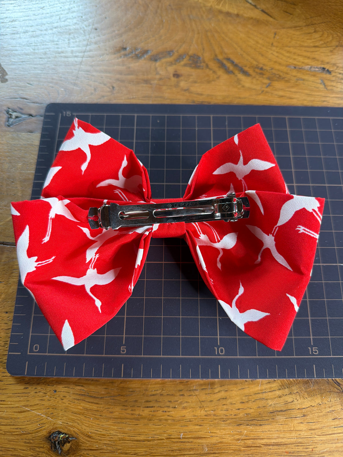 Barette japonaise kimono en soie