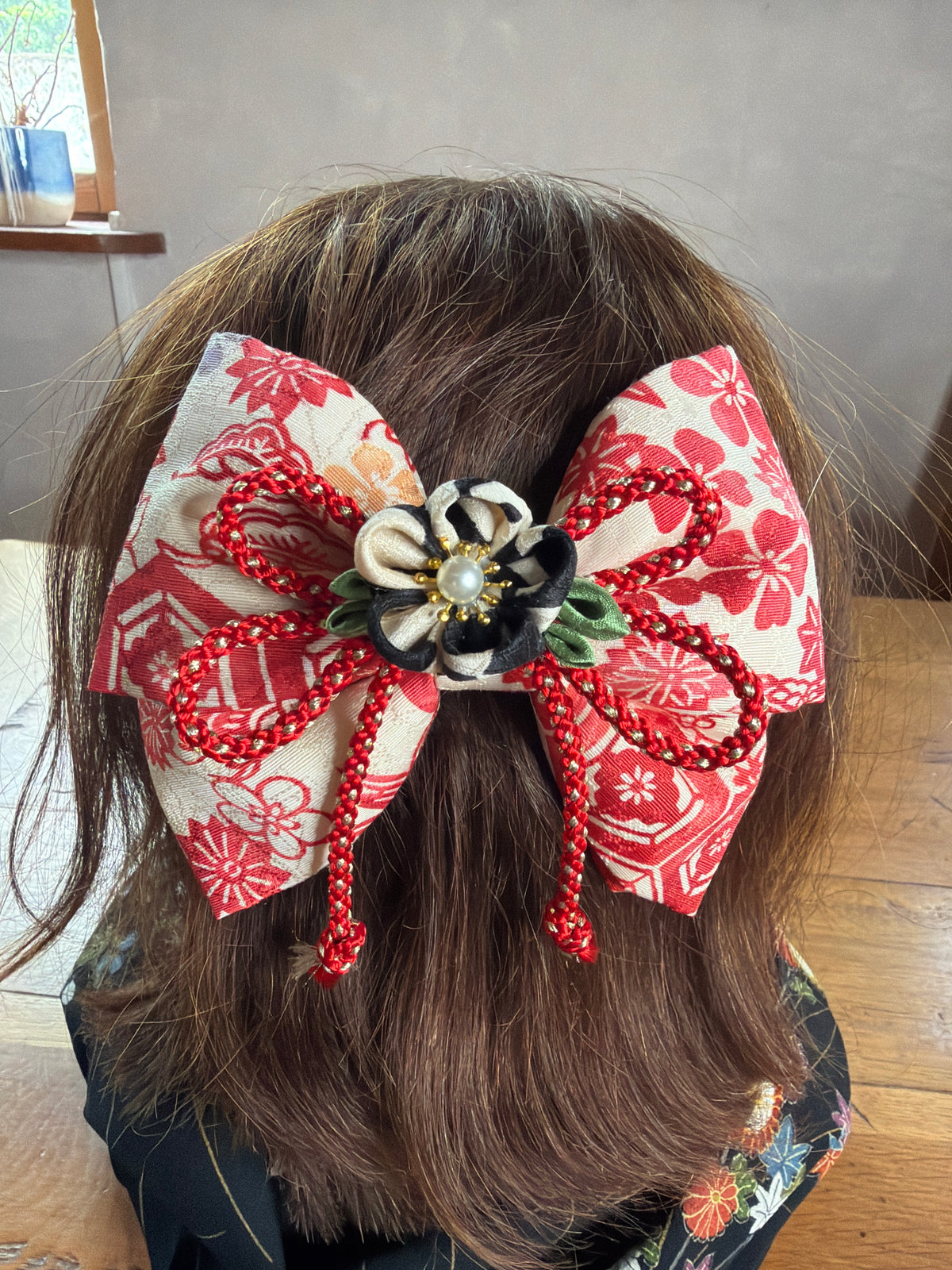Pince à cheveux Tsumamisaiku japonaise