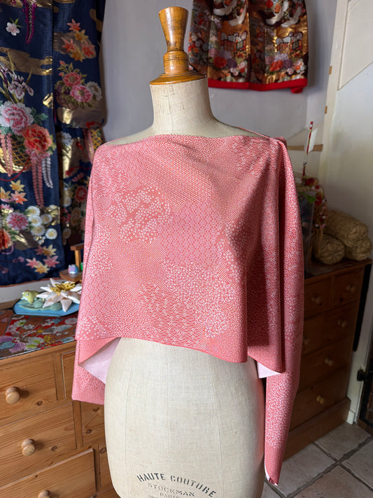 Top tunique 3 en 1 kimono japonais en soie