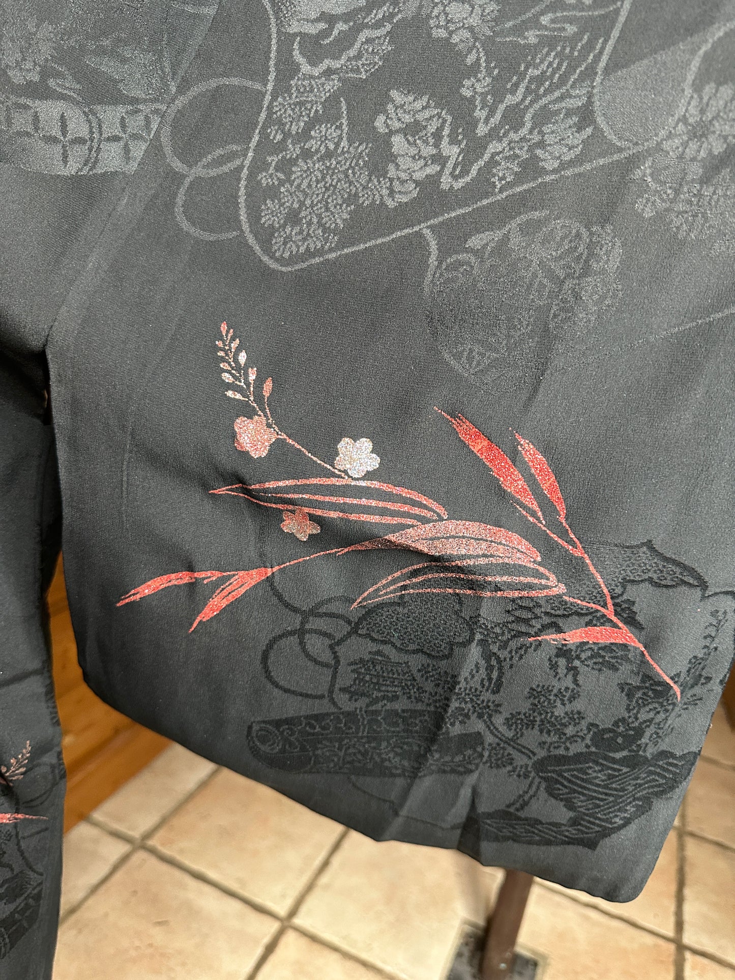 Haori veste de kimono japonais en soie Neuf