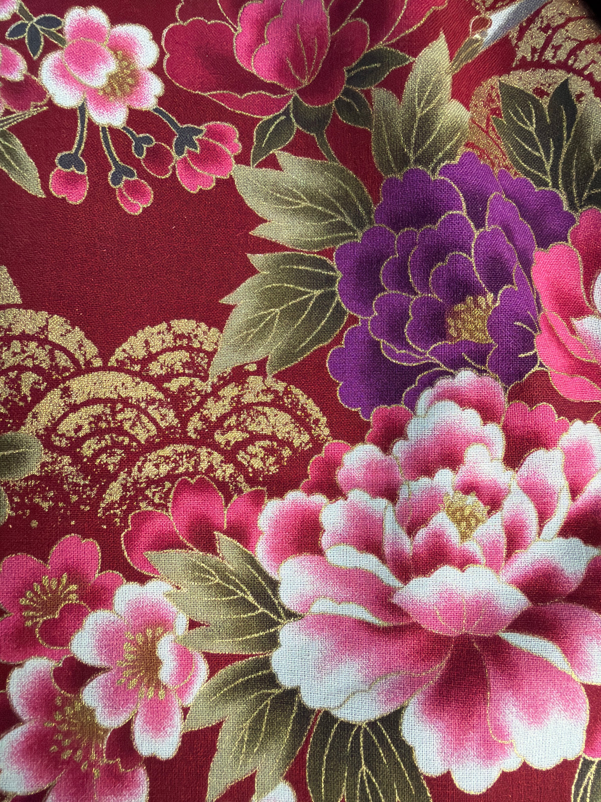 Japanese cotton fabric scrap