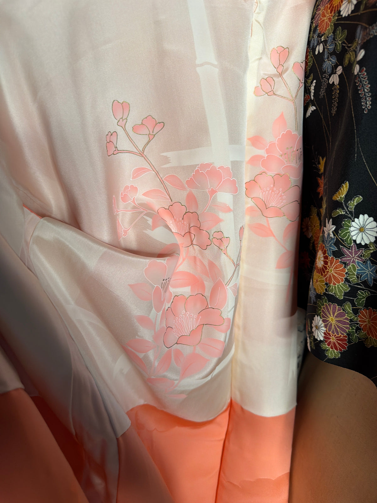 Haori veste de kimono japonais en soie Neuf