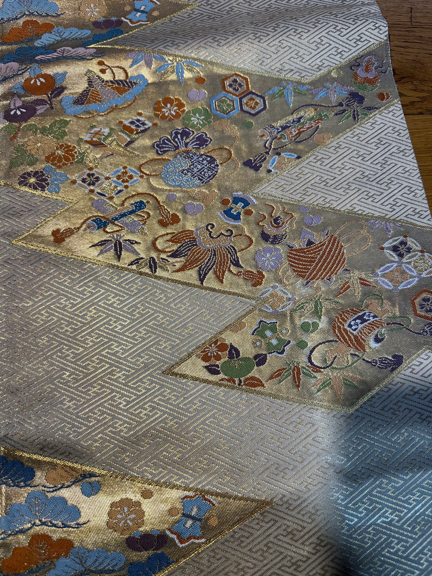 Chemin de table Obi kimono japonais Neuf