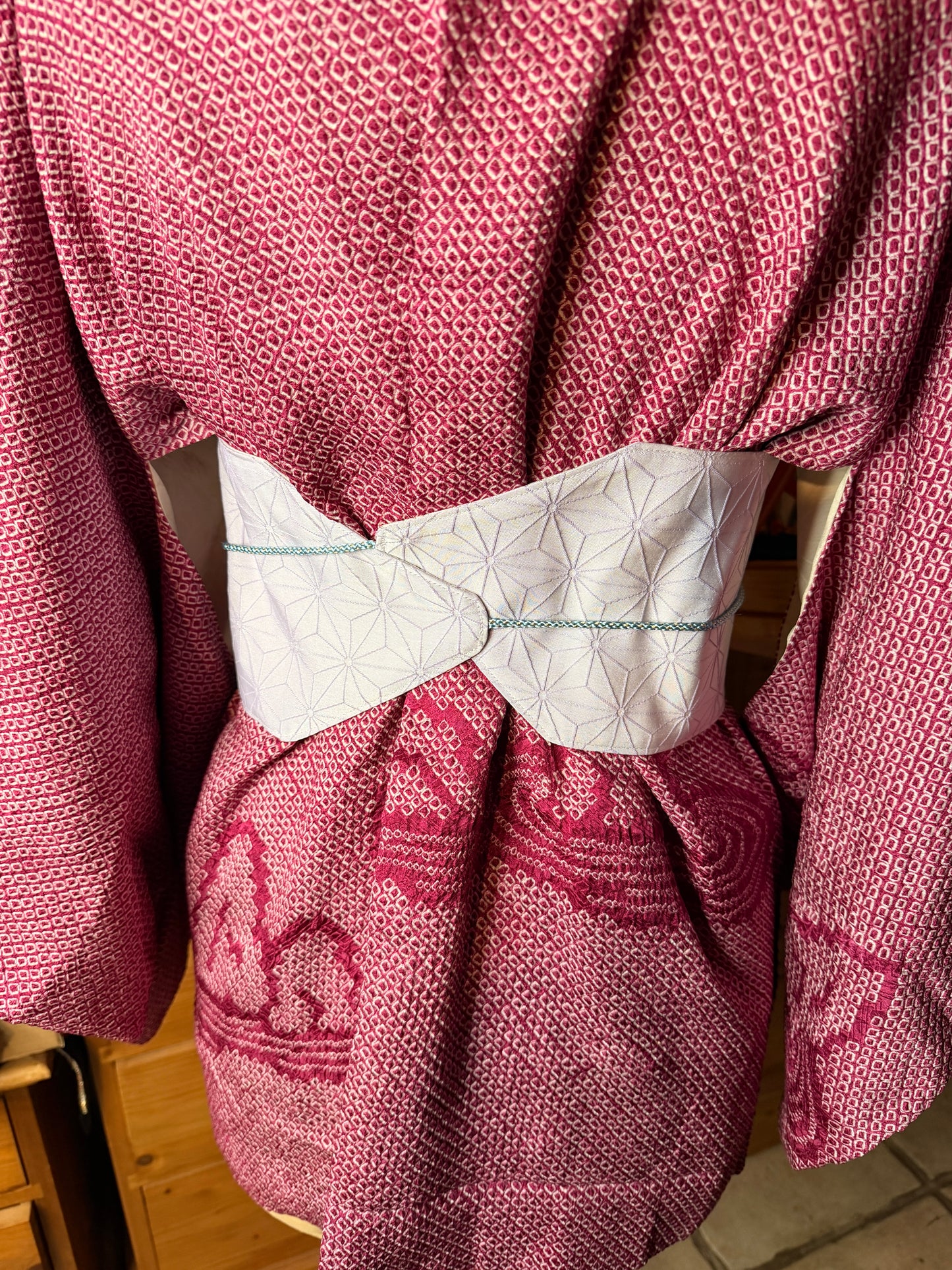Obi ceinture de kimono japonais avec cordelette