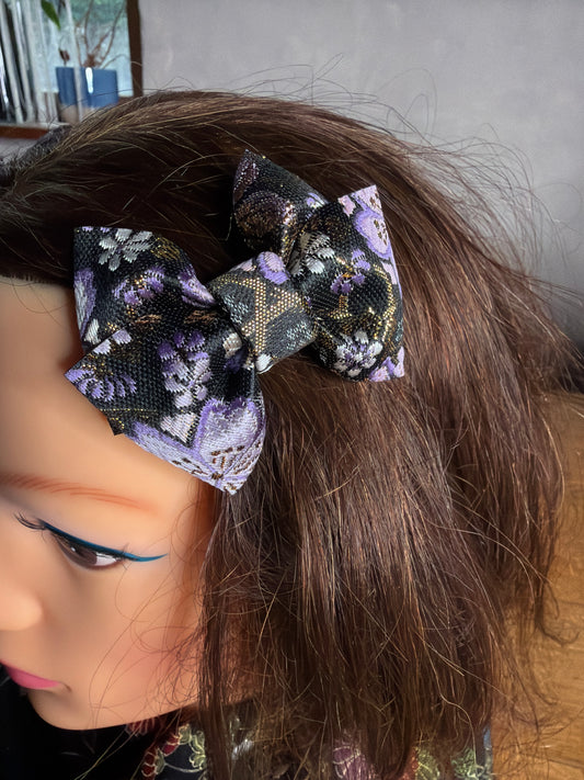 2 Pince à cheveux rubans kimono japonais
