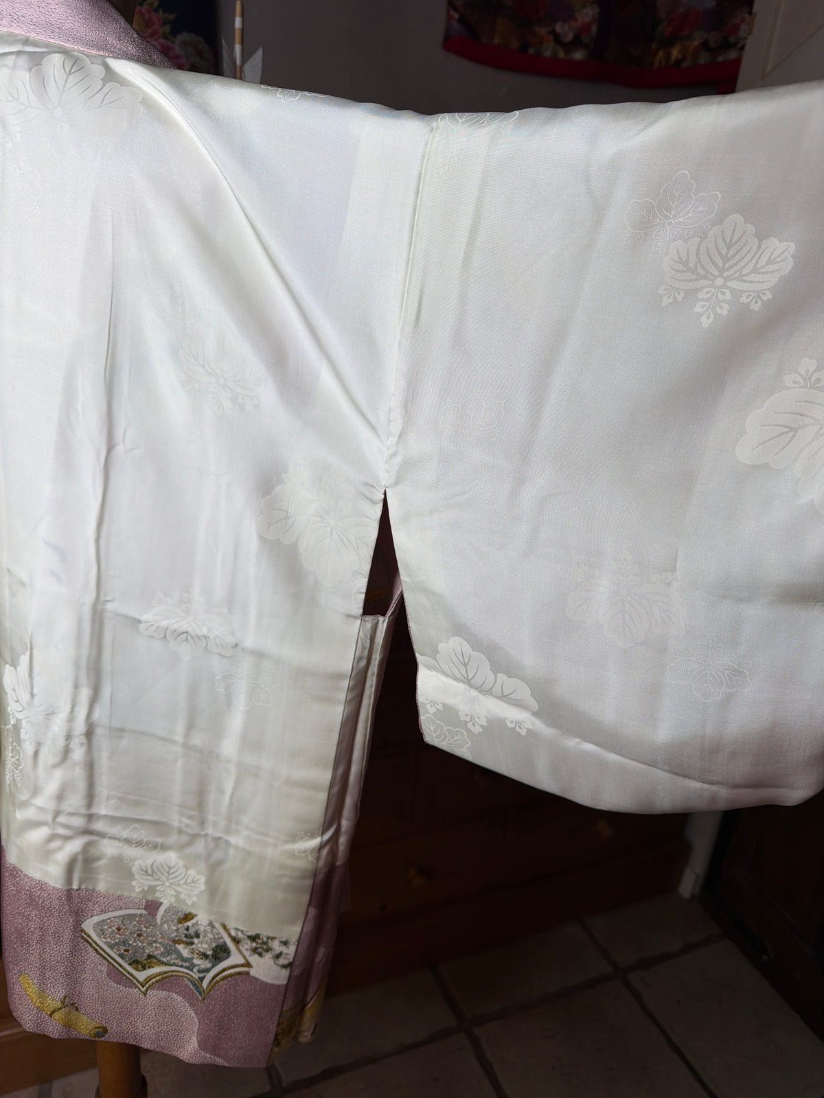 Haori veste de kimono japonais en soie
