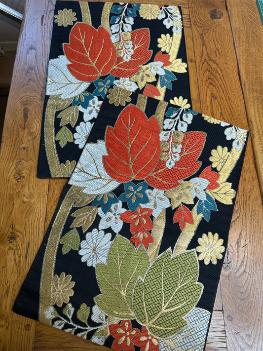 2 Set de table Obi japonais occasion