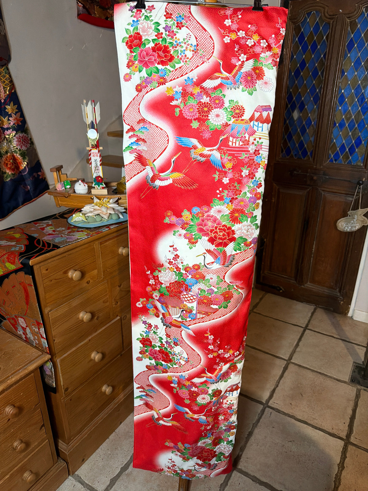 Top tunique 3 en 1 kimono japonais enfant en soie