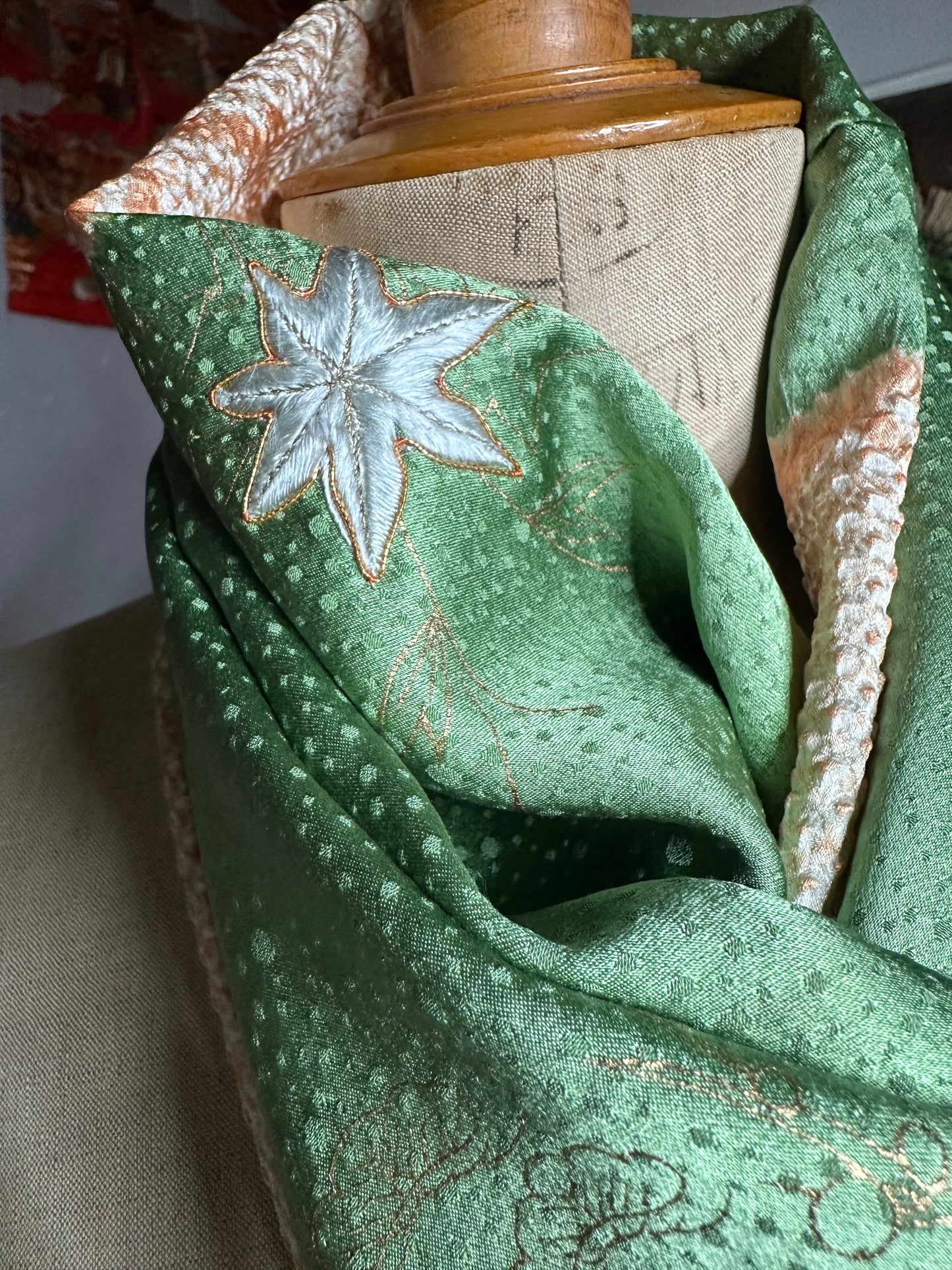 Snood tour de cou kimono Japonais en soie