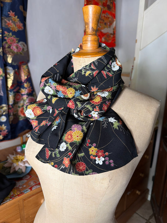 Foulard kimono japonais en soie Neuf