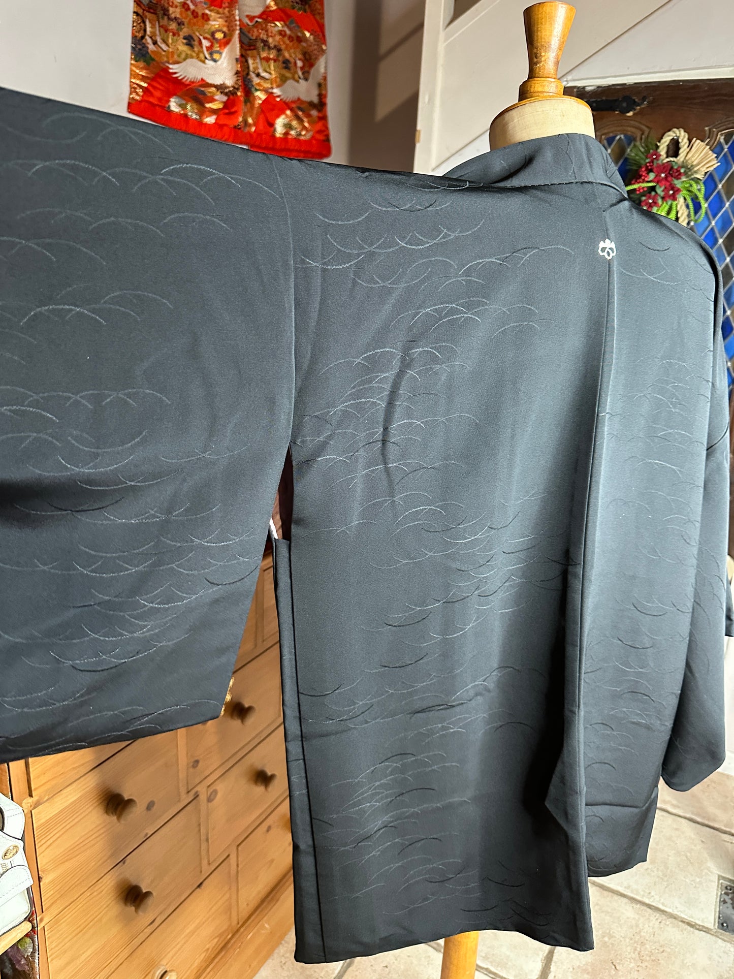 Haori veste kimono japonais en soie