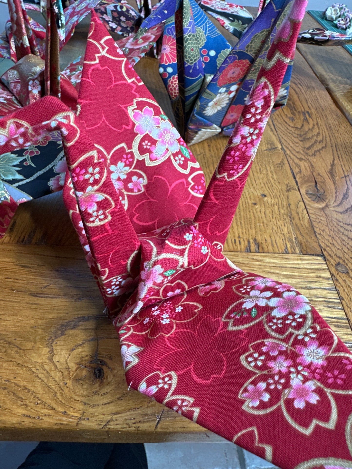 Grue oiseau en coton Japonais