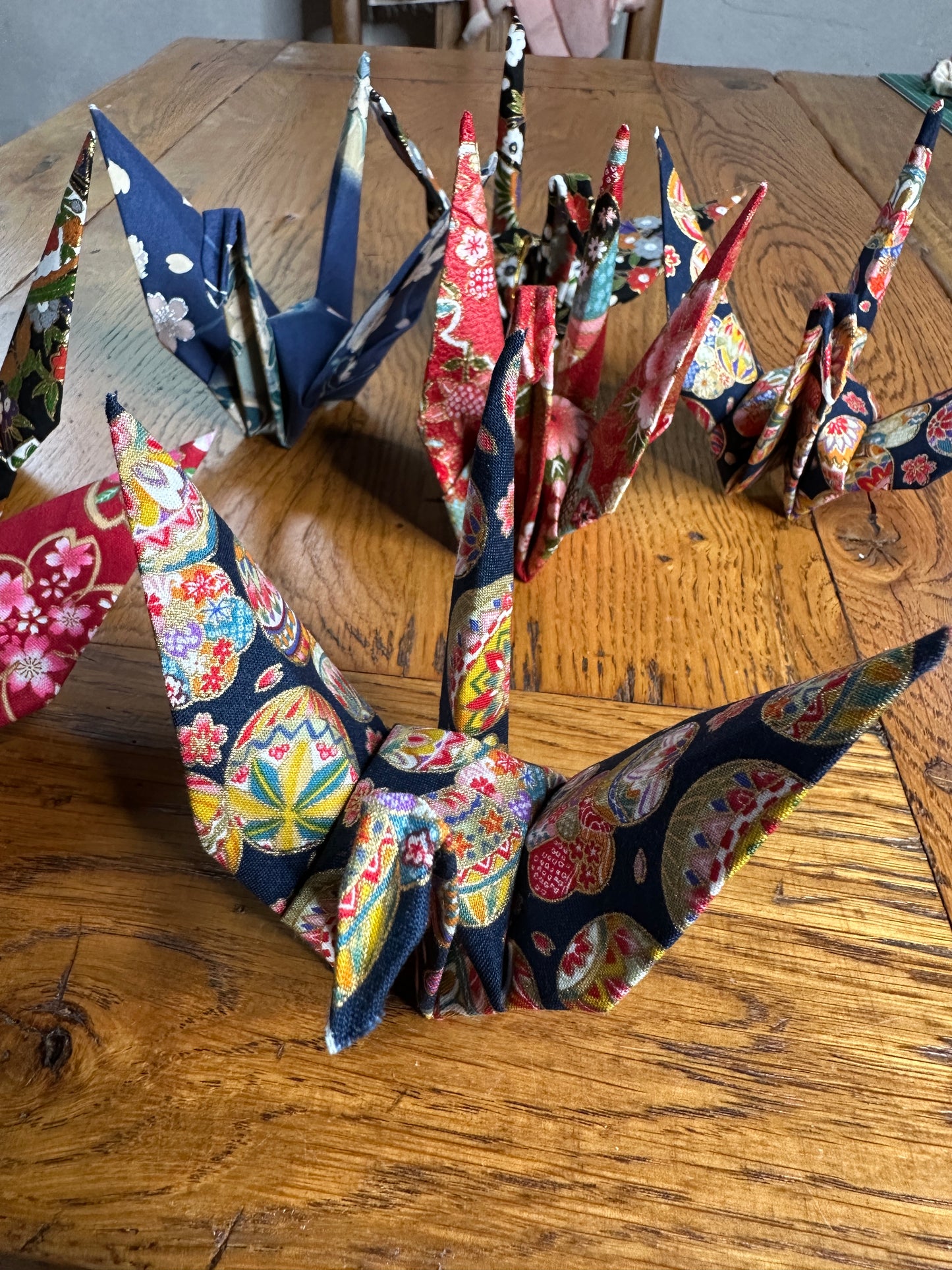 Grue japonaise en coton