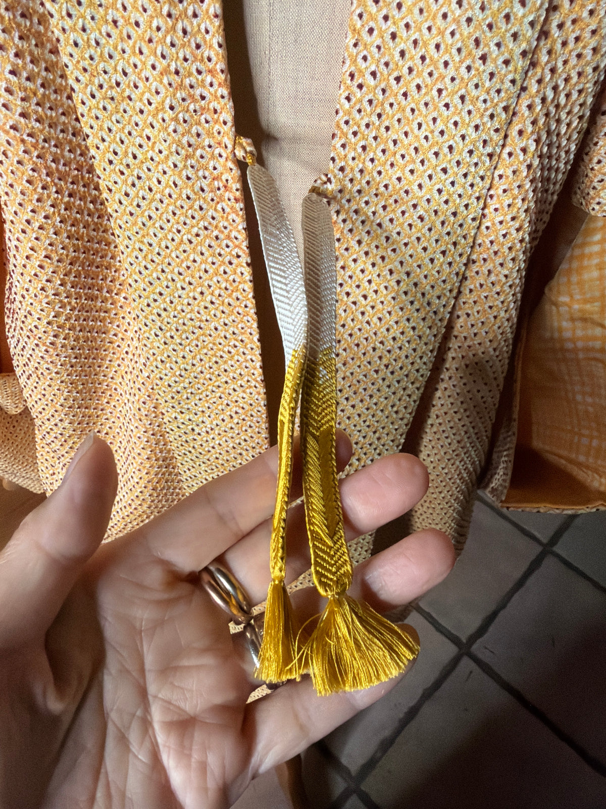 Haori veste de kimono en soie Neuf