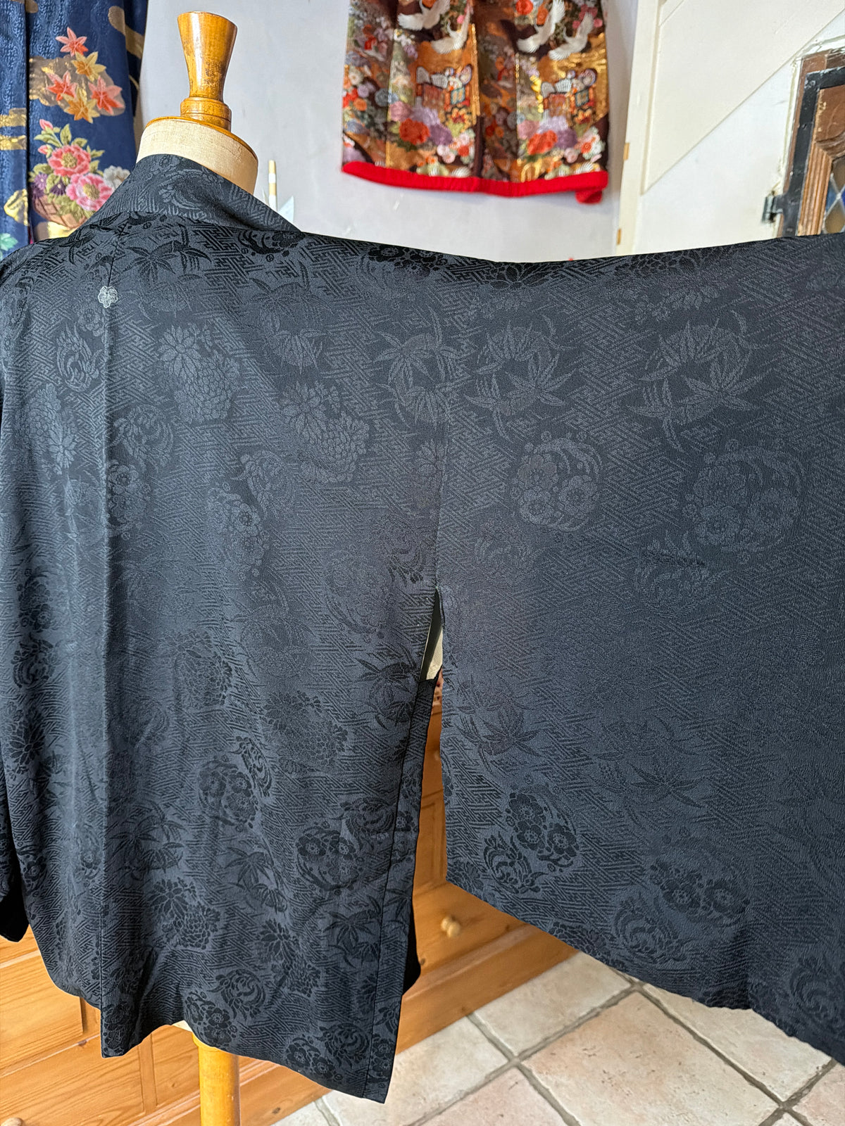 Haori veste de kimono japonais en soie
