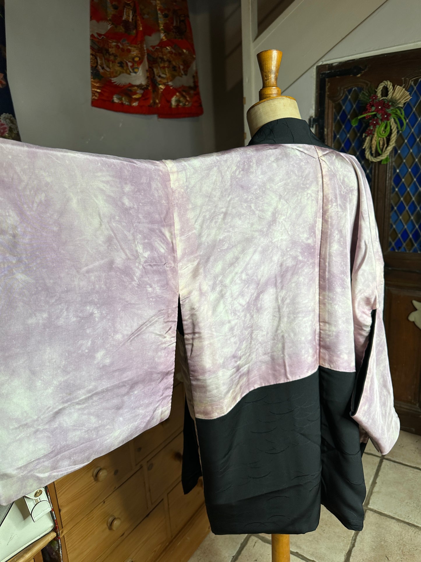 Haori veste kimono japonais en soie