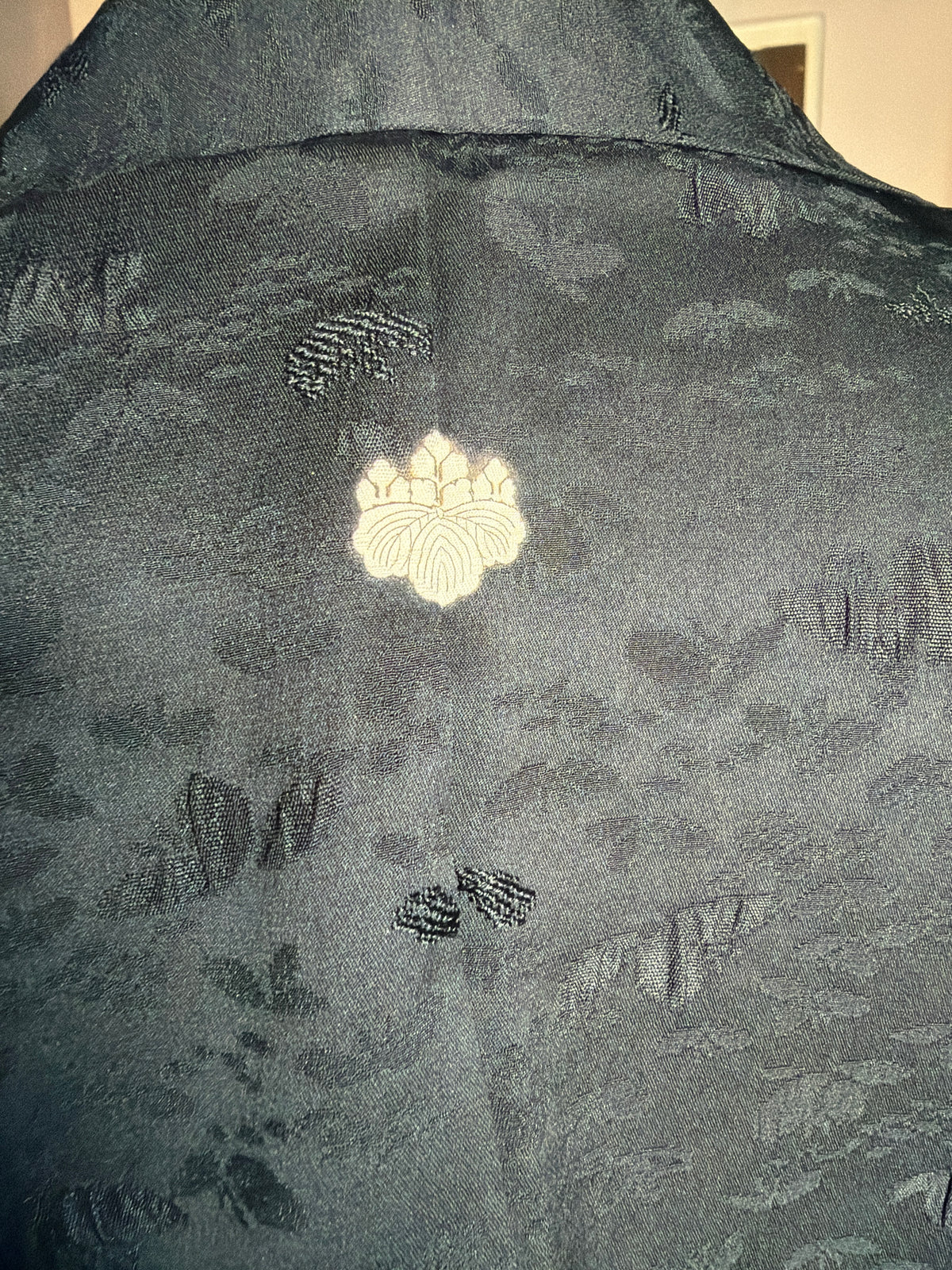 Haori veste de kimono japonais en soie avec Haori himo inclus état Neuf
