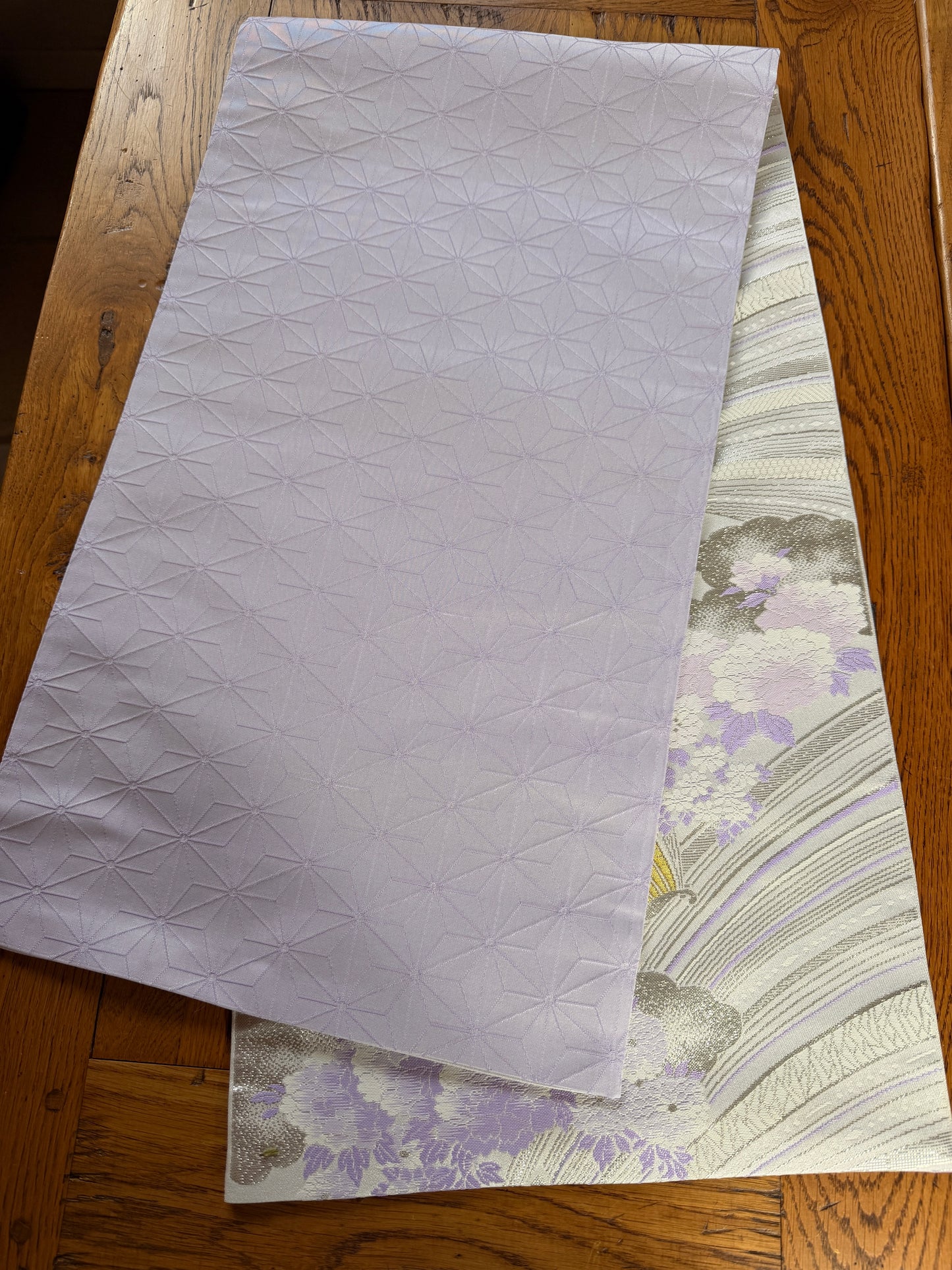 Chemin de table Obi kimono japonais
