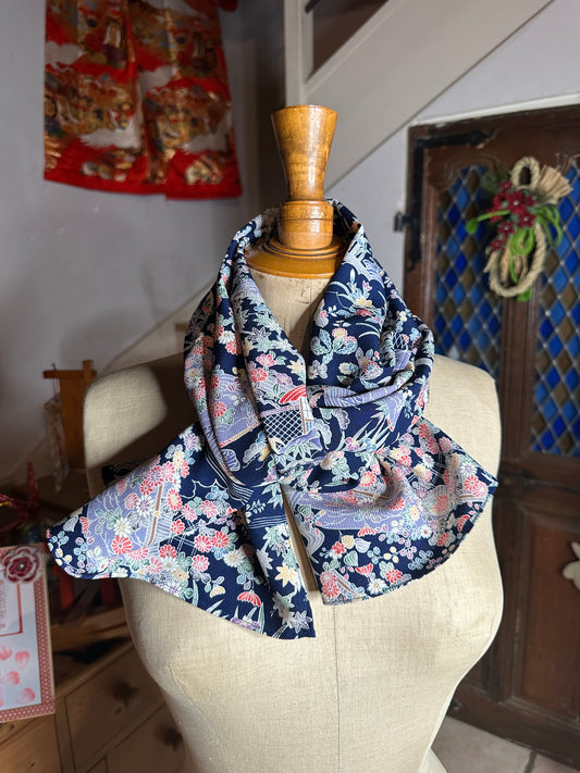 Foulard kimo japonais en soie