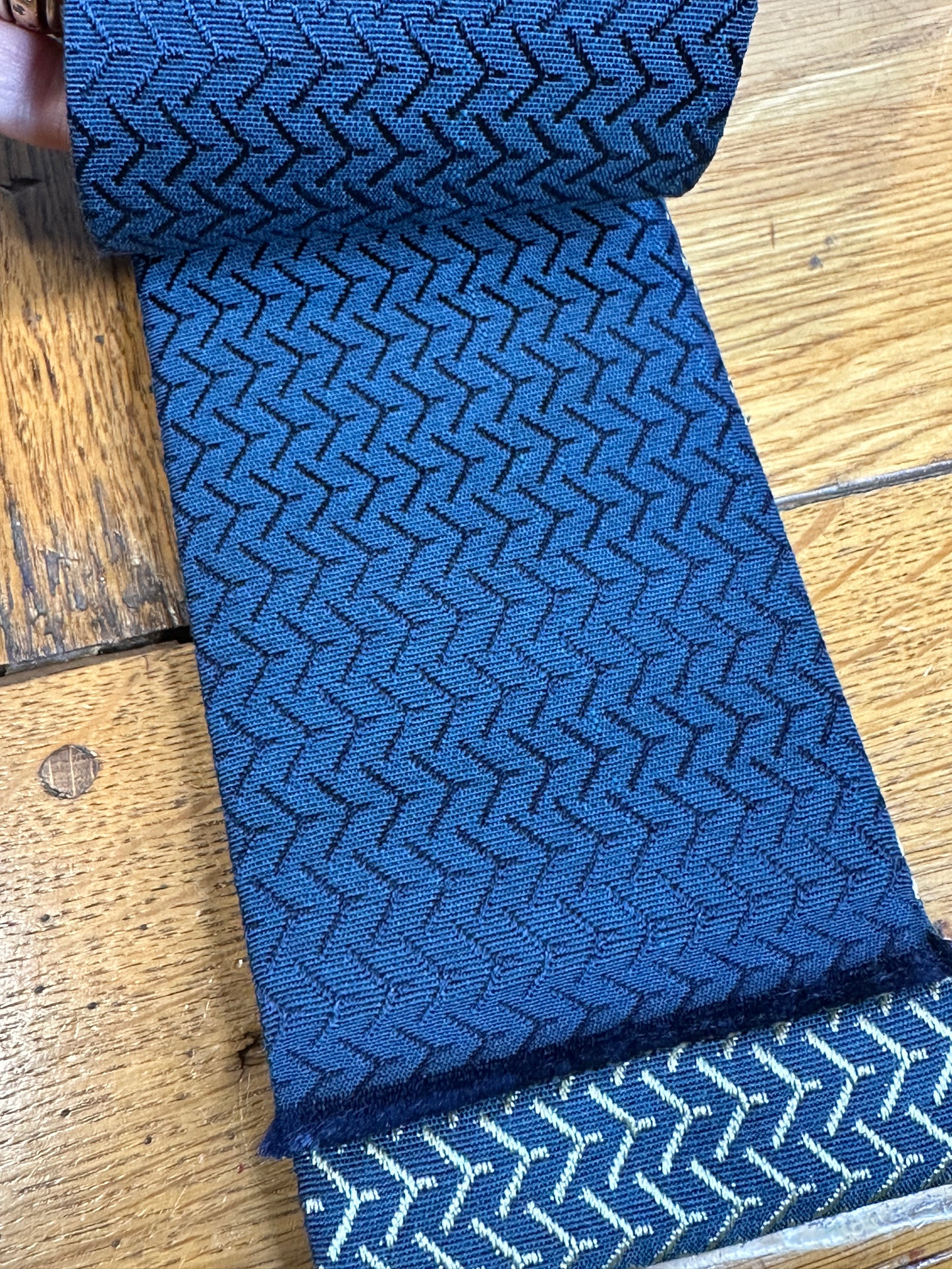 Ceinture Obi tissage Yonezawa kimono japonais Homme en soie Neuf