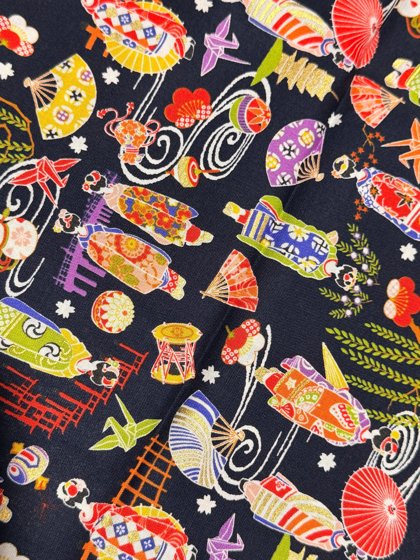 Coupon tissu japonais