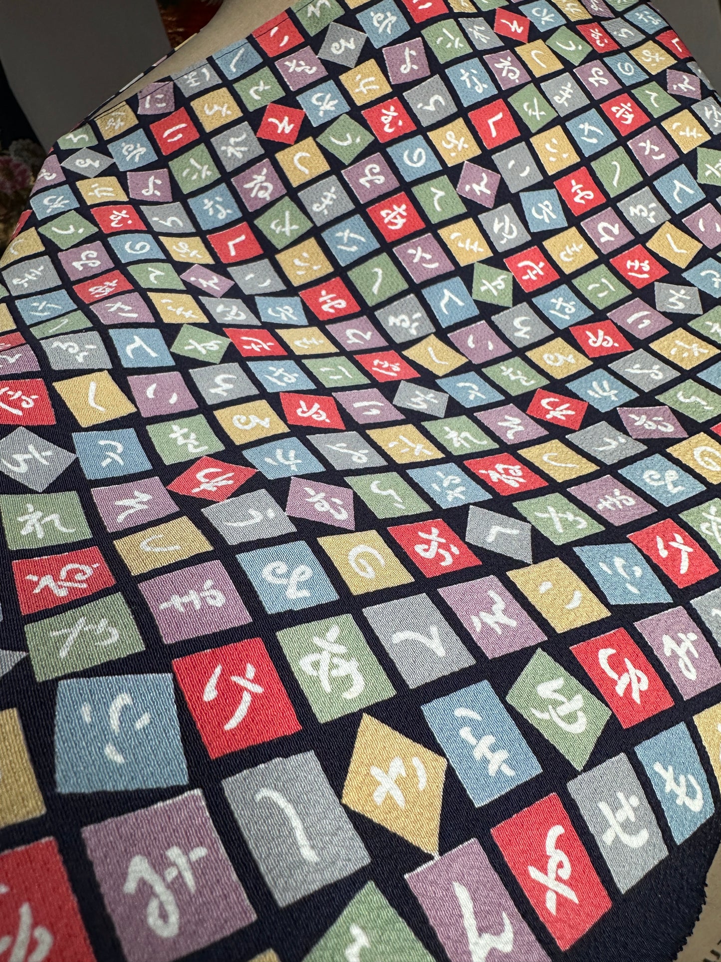 Top tunique courte manches longues kimono japonais en soie Neuf