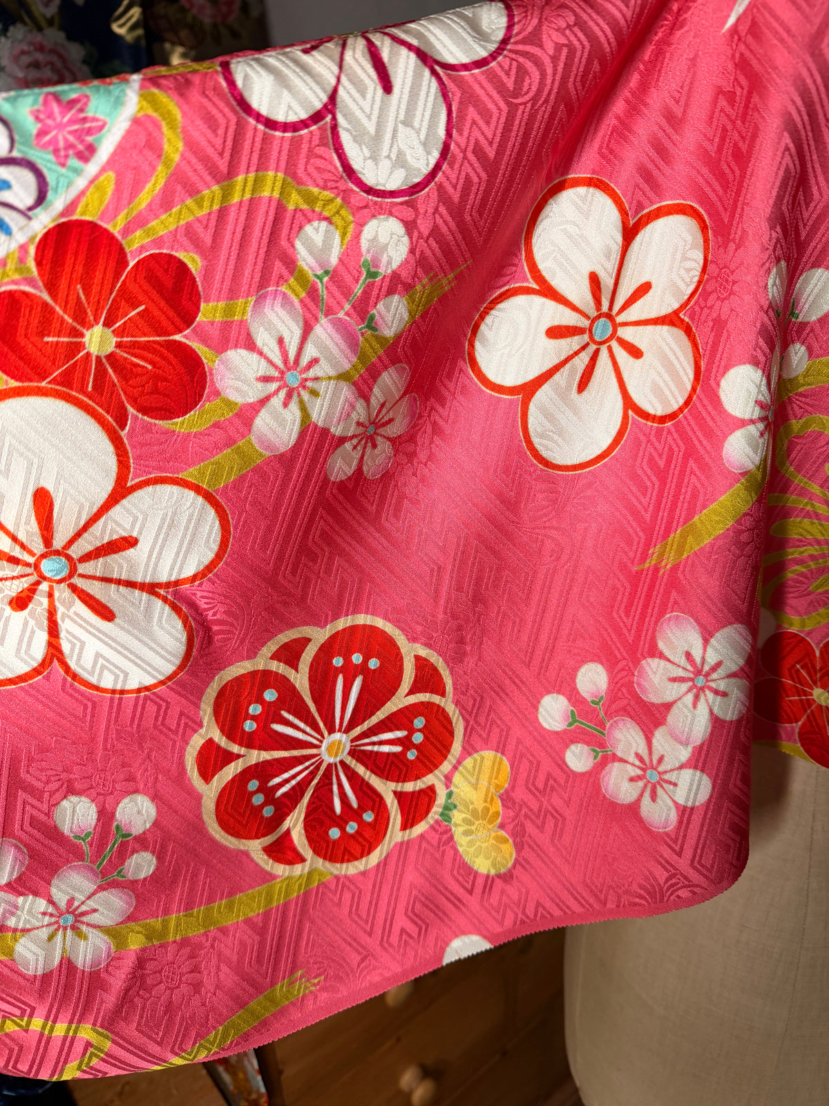 Top tunique 3 en 1 furisode kimono japonais