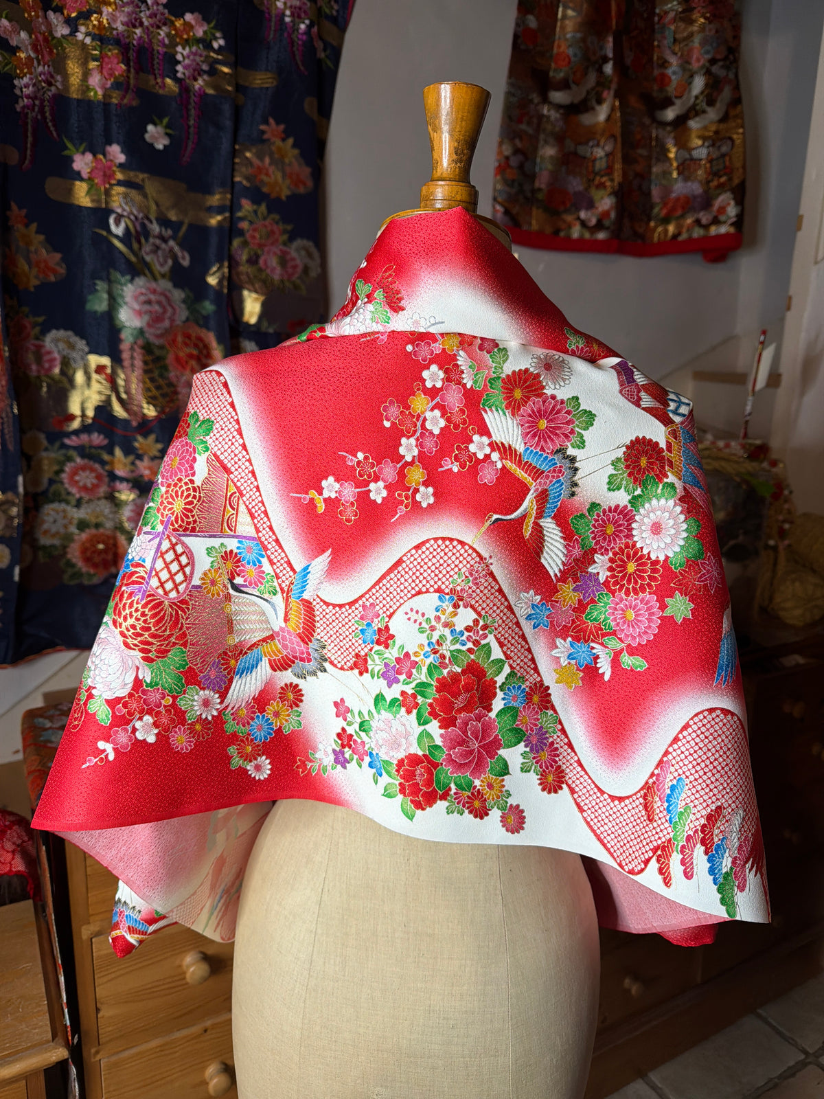 Top tunique 3 en 1 kimono japonais enfant en soie